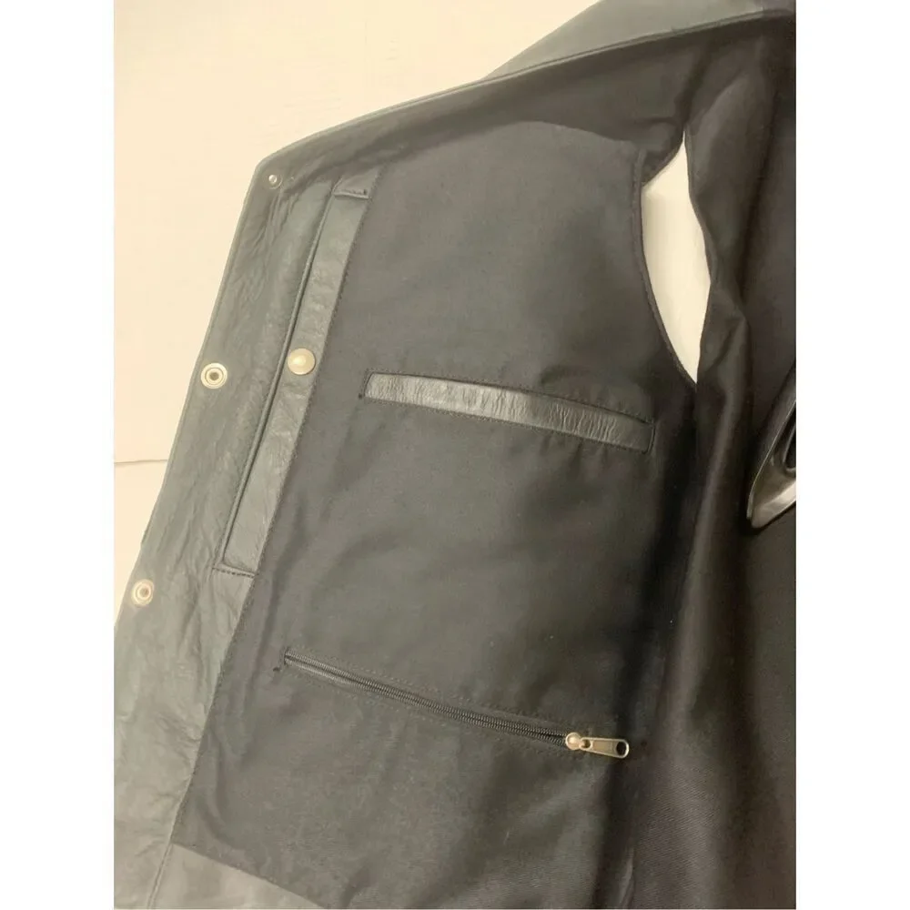 Vintage Coronado Leather Concealed Carry Vest